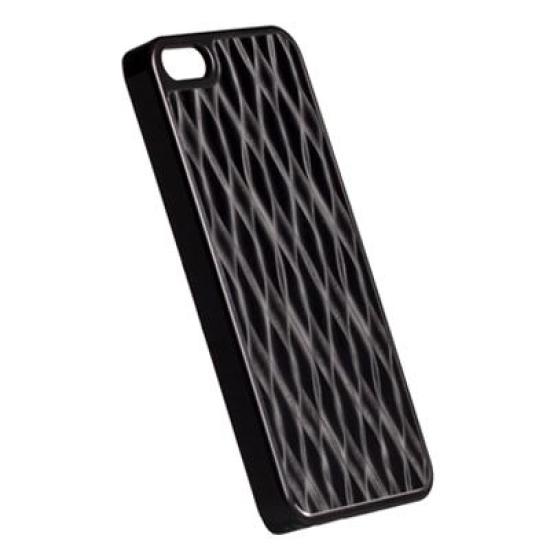 KRUSELL ΘΗΚΗ IPHONE SE/5S/5 FACEPLATE ALUMINIUMCOVER BLACK WAVE