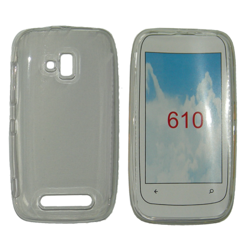 VOLTE-TEL ΘΗΚΗ NOKIA LUMIA 610 SLIMCOLOR TPU ΔΙΑΦΑΝΗ