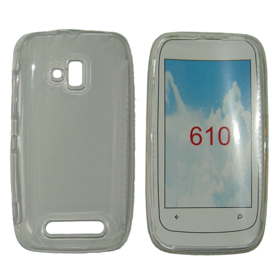 VOLTE-TEL ΘΗΚΗ NOKIA LUMIA 610 SLIMCOLOR TPU ΔΙΑΦΑΝΗ