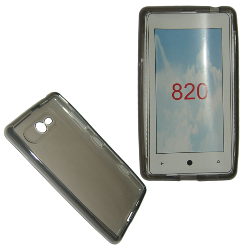VOLTE-TEL ΘΗΚΗ NOKIA LUMIA 820 SLIMCOLOR TPU ΔΙΑΦΑΝΗ ΓΚΡΙ