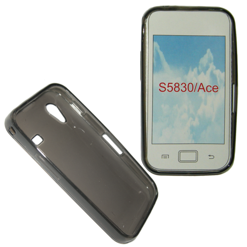 VOLTE-TEL ΘΗΚΗ SAMSUNG ACE S5830 SLIMCOLOR TPU ΔΙΑΦΑΝΗ ΓΚΡΙ