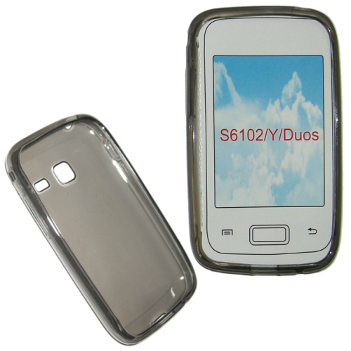 VOLTE-TEL ΘΗΚΗ SAMSUNG S6102 SLIMCOLOR TPU ΔΙΑΦΑΝΗ ΓΚΡΙ