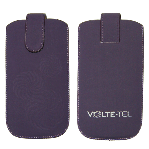 VOLTE-TEL ΘΗΚΗ ΠΟΥΓΚΙ SLIM CASE LOOP V625 PURPLE-DESIGN M