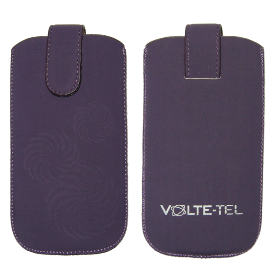 VOLTE-TEL ΘΗΚΗ ΠΟΥΓΚΙ SLIM CASE LOOP V625 PURPLE-DESIGN M