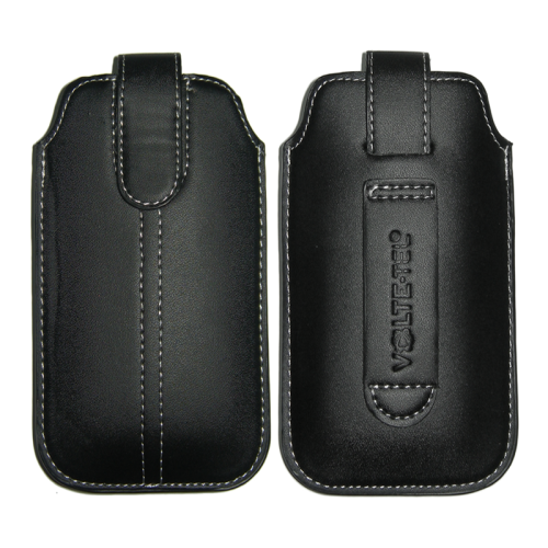 VOLTE-TEL ΘΗΚΗ ΠΟΥΓΚΙ SLIM SEWING LEATHER LOOP V1505 BLACK ML