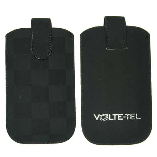 VOLTE-TEL ΘΗΚΗ ΠΟΥΓΚΙ SLIM CASE FABRIC CUBE V1600 BLACK M