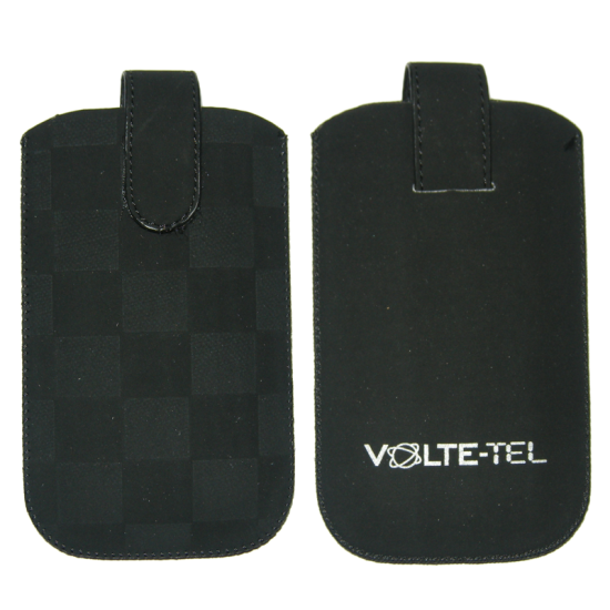 VOLTE-TEL ΘΗΚΗ ΠΟΥΓΚΙ SLIM CASE FABRIC CUBE V1600 BLACK M