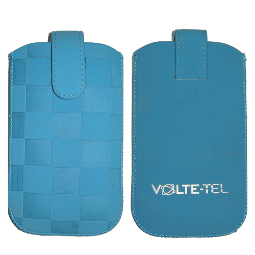 VOLTE-TEL ΘΗΚΗ ΠΟΥΓΚΙ SLIM CASE FABRIC CUBE V1601 BLUE M