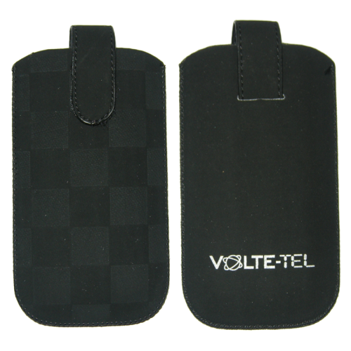 VOLTE-TEL ΘΗΚΗ ΠΟΥΓΚΙ SLIM CASE FABRIC CUBE NSP 2500/2300/2000/1850/1800 BLACK ML