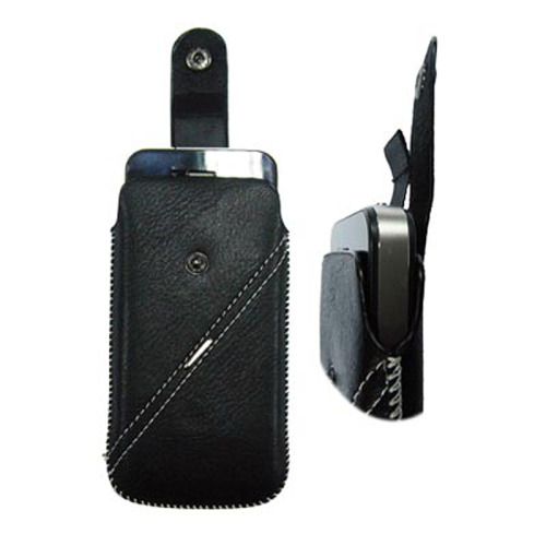 VOLTE-TEL ΘΗΚΗ ΠΟΥΓΚΙ LEATHER TWIN LOOP V522 BLACK XL