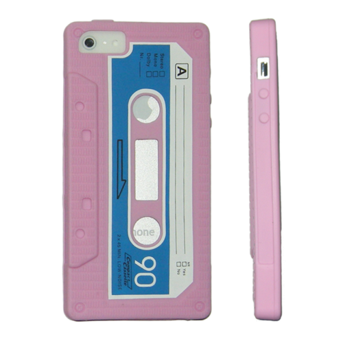 VOLTE-TEL ΘΗΚΗ IPHONE SE/5S/5 FACEPLATE CASSETTE V069 PINK