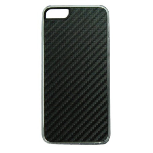 VOLTE-TEL ΘΗΚΗ IPHONE SE/5S/5 FACEPLATE CARBON V077 BLACK