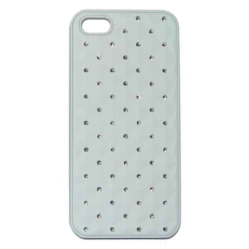 VOLTE-TEL ΘΗΚΗ IPHONE SE/5S/5 FACEPLATE DIAMOND V082 WHITE