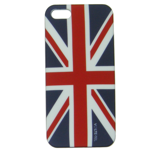 VOLTE-TEL ΘΗΚΗ IPHONE SE/5S/5 FACEPLATE ENGLISH FLAG V083