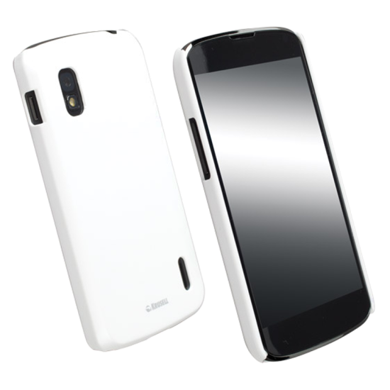 KRUSELL ΘΗΚΗ LG NEXUS 4 E960 FACEPLATE COLORCOVER WHITE METAL