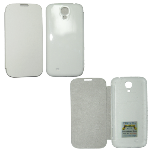 VOLTE-TEL ΘΗΚΗ SAMSUNG S4 I9505 BATTERY COVER BOOK WHITE