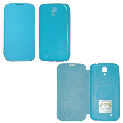 VOLTE-TEL ΘΗΚΗ SAMSUNG S4 I9505 BATTERY COVER BOOK BLUE