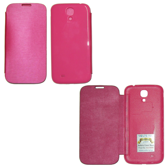 VOLTE-TEL ΘΗΚΗ SAMSUNG S4 I9505 BATTERY COVER BOOK FUCHSIA