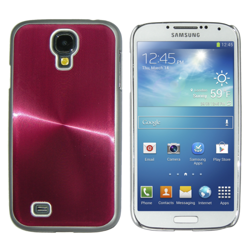 VOLTE-TEL ΘΗΚΗ SAMSUNG S4 I9505 FACEPLATE SHINY ROSE RED