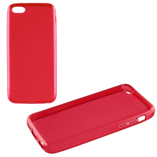 VOLTE-TEL ΘΗΚΗ IPHONE 5C SLIMCOLOR TPU ΔΙΑΦΑΝΗ ΚΟΚΚΙΝΗ