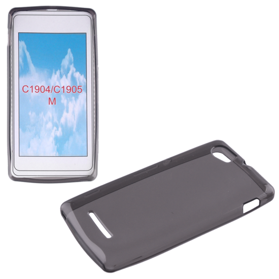 VOLTE-TEL ΘΗΚΗ SONY XPERIA M C1905 SLIMCOLOR TPU ΔΙΑΦΑΝΗ ΓΚΡΙ