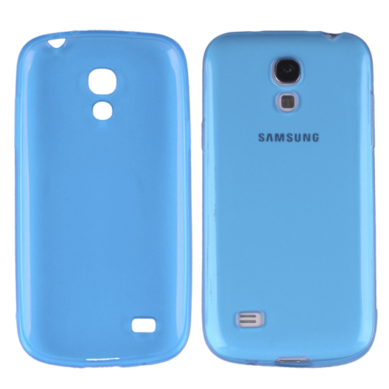 VOLTE-TEL ΘΗΚΗ SAMSUNG S4 MINI I9190/I9195 SLIMCOLOR TPU ΔΙΑΦΑΝΗ ΜΠΛΕ