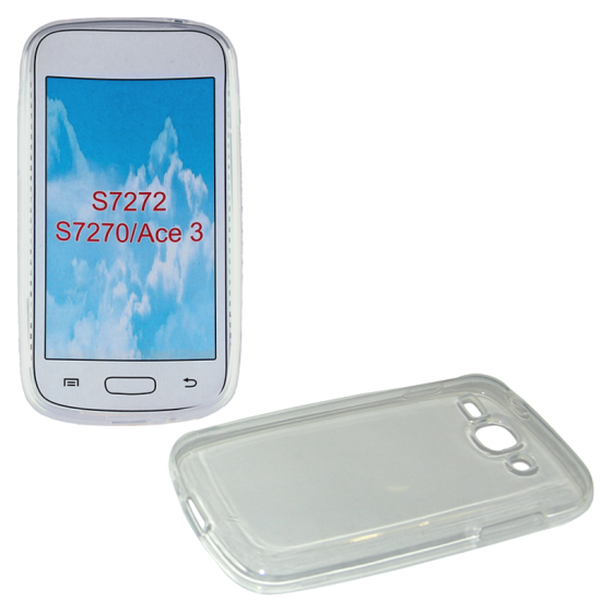 VOLTE-TEL ΘΗΚΗ SAMSUNG ACE 3 3G S7275 SLIMCOLOR TPU ΔΙΑΦΑΝΗ