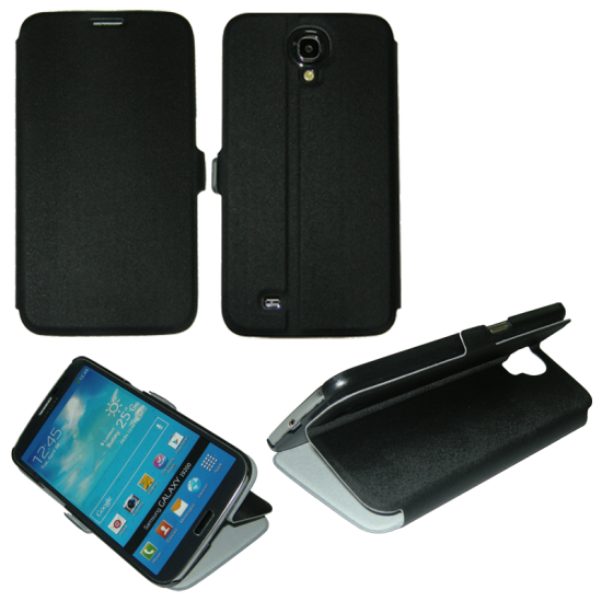 VOLTE-TEL ΘΗΚΗ SAMSUNG I9200 MEGA 6.3 LEATHER FOLIO-STAND BLACK