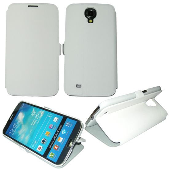 VOLTE-TEL ΘΗΚΗ SAMSUNG I9200 MEGA 6.3 LEATHER FOLIO-STAND WHITE