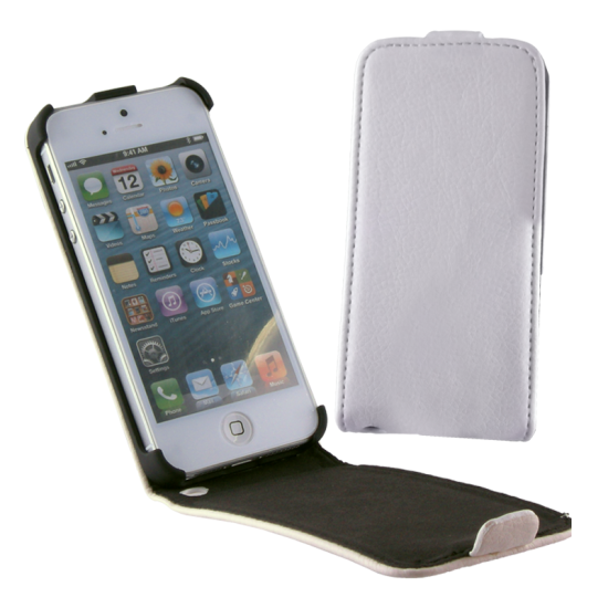 VOLTE-TEL ΘΗΚΗ IPHONE SE/5S/5/5C LEATHER FLIP CASE WHITE