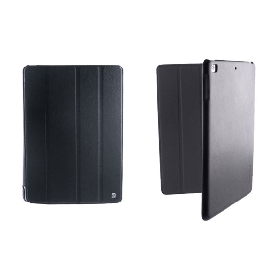 HOCO ΘΗΚΗ IPAD 5/IPAD AIR LEATHER BLACK PACKING OR