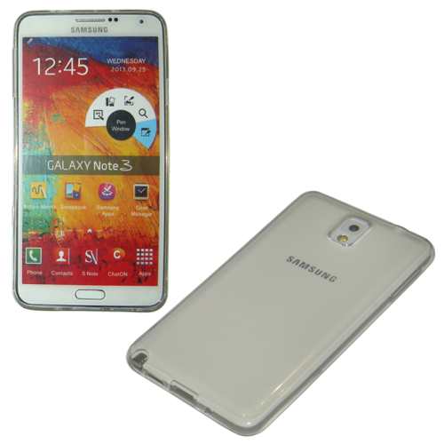 ΘΗΚΗ SAMSUNG GALAXY NOTE 3 N9005 SLIMCOLOR TPU WHITE VOLTE-TEL