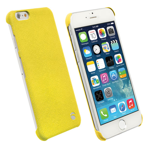 KRUSELL ΘΗΚΗ IPHONE 6S/6 4.7" MALMO TEXTURE COVER YELLOW