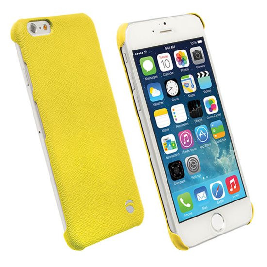 KRUSELL ΘΗΚΗ IPHONE 6S/6 4.7" MALMO TEXTURE COVER YELLOW