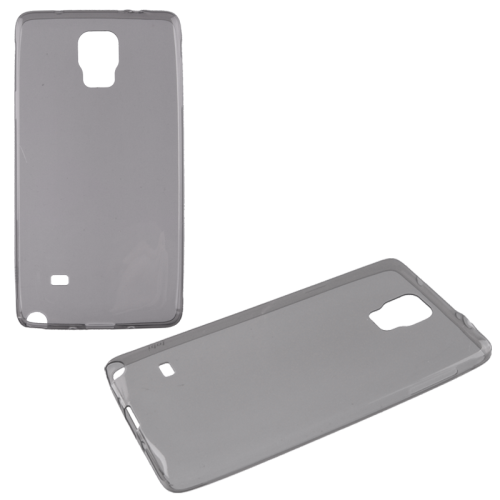 IDOL 1991 ΘΗΚΗ SAMSUNG NOTE 4  N910 ULTRA THIN TPU 0.3mm ΔΙΑΦΑΝΗ ΓΚΡΙ