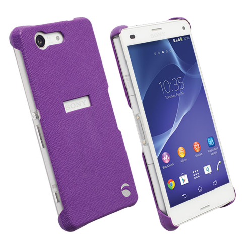 KRUSELL ΘΗΚΗ SONY XPERIA Z3 COMPACT MALMO TEXTURE COVER PURPLE