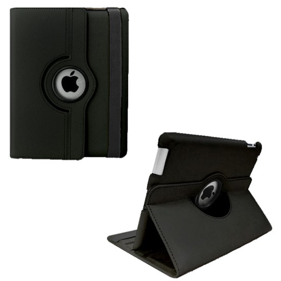 VOLTE-TEL ΘΗΚΗ IPAD AIR 2 9.7" LEATHER BOOK ROTATING STAND BLACK