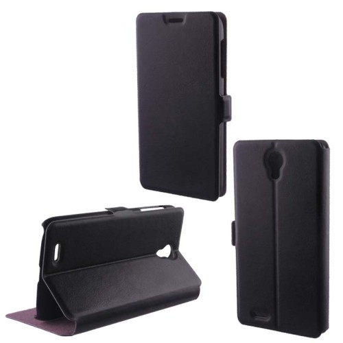 VOLTE-TEL ΘΗΚΗ LENOVO A859 PU LEATHER BOOK-STAND BLACK