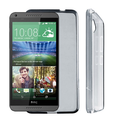 VOLTE-TEL ΘΗΚΗ HTC DESIRE 816 SLIMCOLOR TPU ΔΙΑΦΑΝΗ ΓΚΡΙ