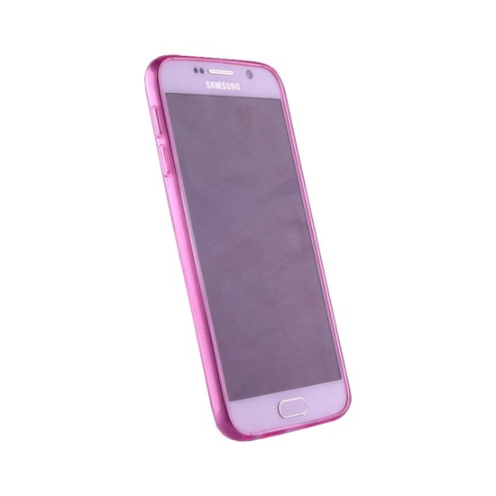 IDOL 1991 ΘΗΚΗ SAMSUNG S6 G920 ULTRA THIN TPU 0.3mm ΔΙΑΦΑΝΗ ΡΟΖ