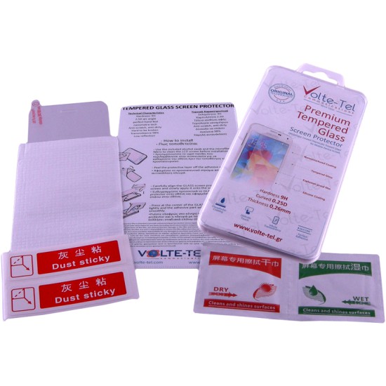VOLTE-TEL TEMPERED GLASS LENOVO S90 5.0" 9H 0.26mm 2.5D FULL GLUE