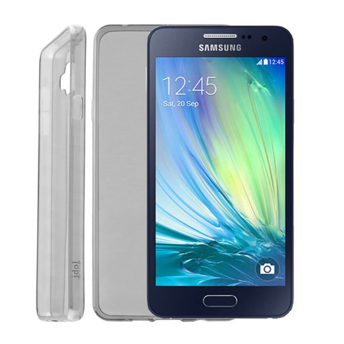 IDOL 1991 ΘΗΚΗ SAMSUNG A3 A300 ULTRA THIN TPU 0.3mm ΔΙΑΦΑΝΗ ΓΚΡΙ