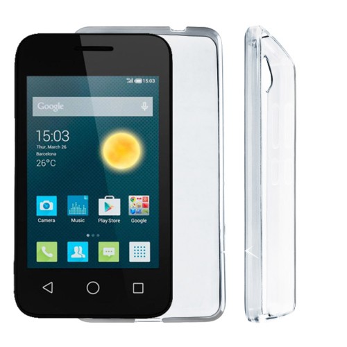 VOLTE-TEL ΘΗΚΗ ALCATEL PIXI 3 3.5" 4009D SLIMCOLOR TPU ΔΙΑΦΑΝΗ