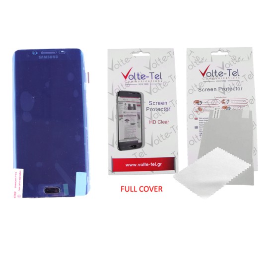 VOLTE-TEL SCREEN PROTECTOR SAMSUNG S6 EDGE+G928 5.7in CLEAR FULL COVER