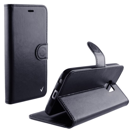 VOLTE-TEL ΘΗΚΗ ALCATEL PIXI FIRST 4024D LEATHER-TPU BOOK STAND BLACK