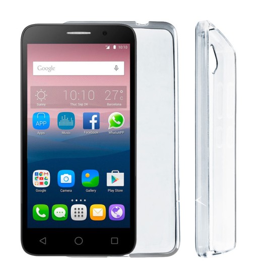 VOLTE-TEL ΘΗΚΗ ALCATEL POP 3 5.5" 5025D SLIMCOLOR TPU ΔΙΑΦΑΝΗ