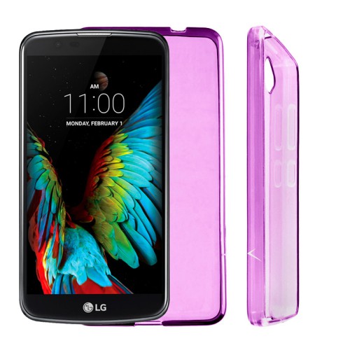 VOLTE-TEL ΘΗΚΗ LG K10 K420 SLIMCOLOR TPU ΔΙΑΦΑΝΗ ΡΟΖ