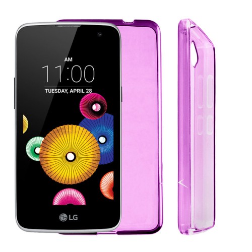 VOLTE-TEL ΘΗΚΗ LG K4 K120 SLIMCOLOR TPU ΔΙΑΦΑΝΗ ΡΟΖ