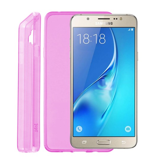 IDOL 1991 ΘΗΚΗ SAMSUNG J5 2016 J510 ULTRA THIN TPU 0.3mm ΔΙΑΦΑΝΗ ΡΟΖ