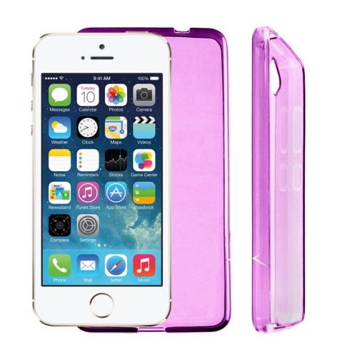 VOLTE-TEL ΘΗΚΗ IPHONE SE/5/5S SLIMCOLOR TPU ΔΙΑΦΑΝΗ ΡΟΖ